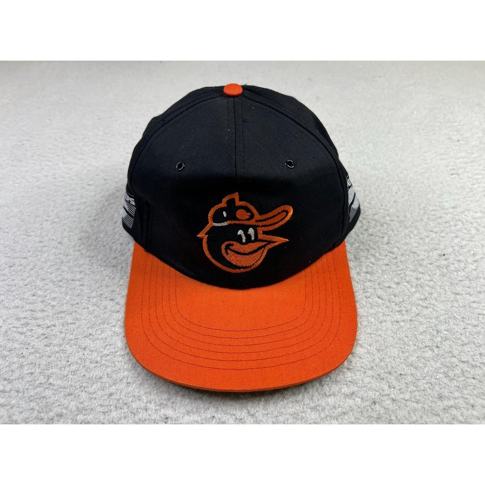 Vintage Baltimore Orioles Hat Snapback Mens Black MLB Baseball Diet Pepsi Cap
